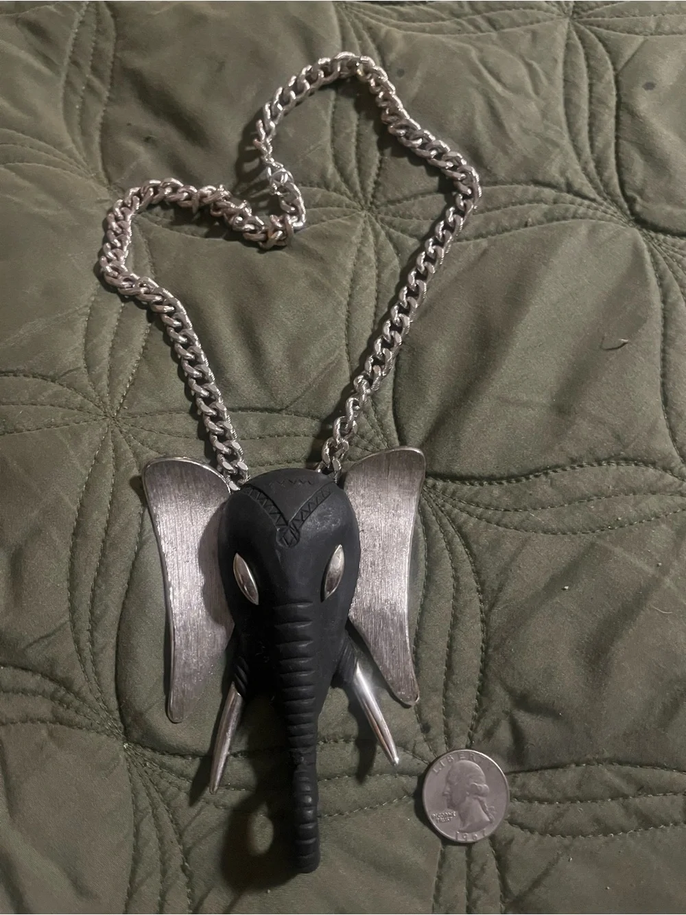 LUCCA RAZZA ELEPHANT NECKLACE